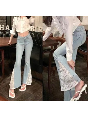 Jeans Pantaloncini Donna con Tulle JEA016L